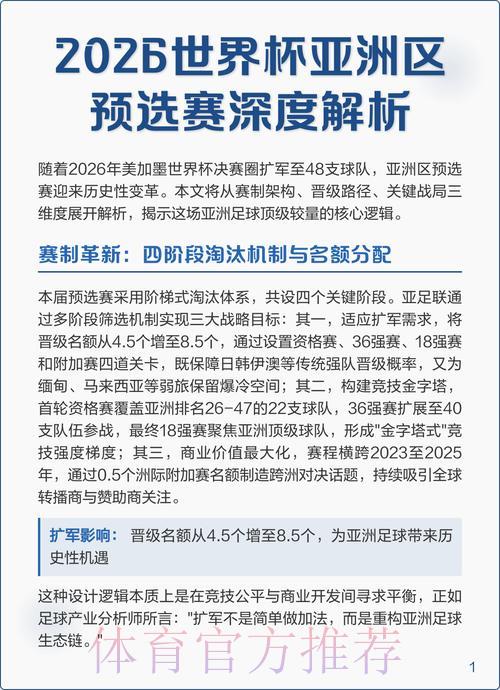 探索2026世界杯预选赛背后：苹果官方扮演的关键角色